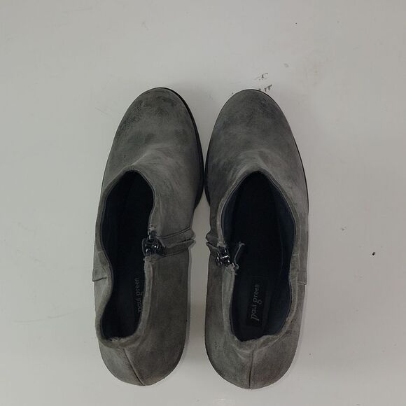 Paul Green Delgado Suede Leather Women's Ankle Boots - Picture 13 of 14